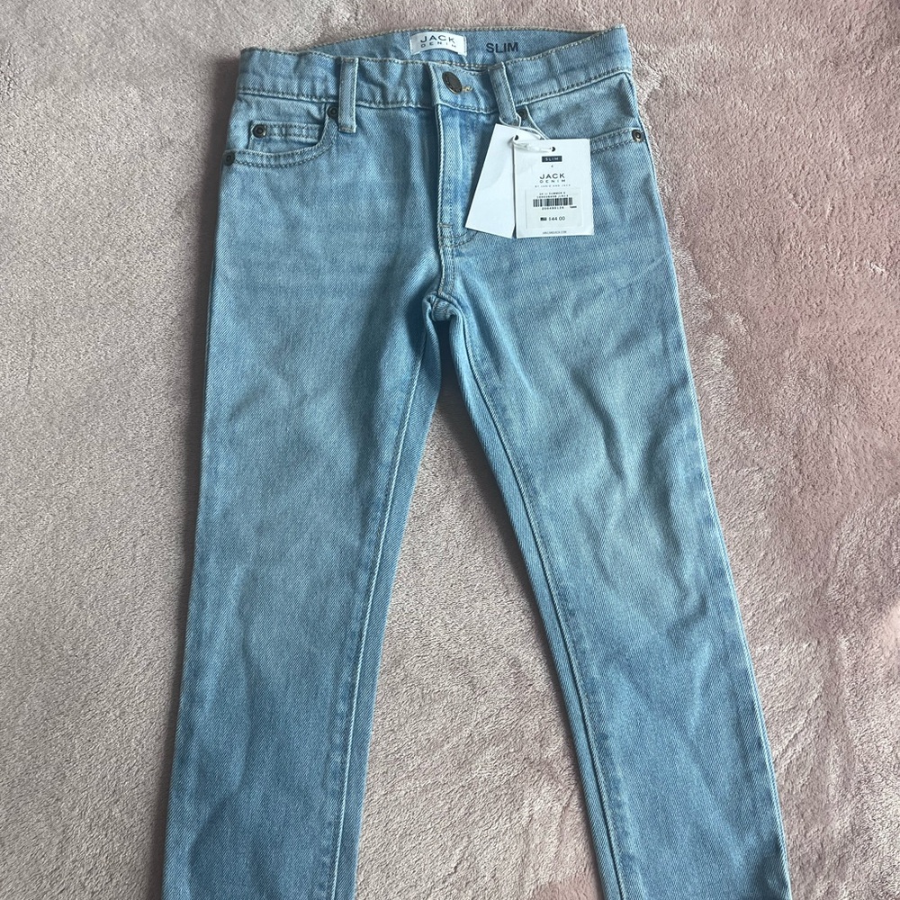 Jack Denim Light Blue Slim Jeans. Janie and Jack. Size 4T. Brand new with tags.